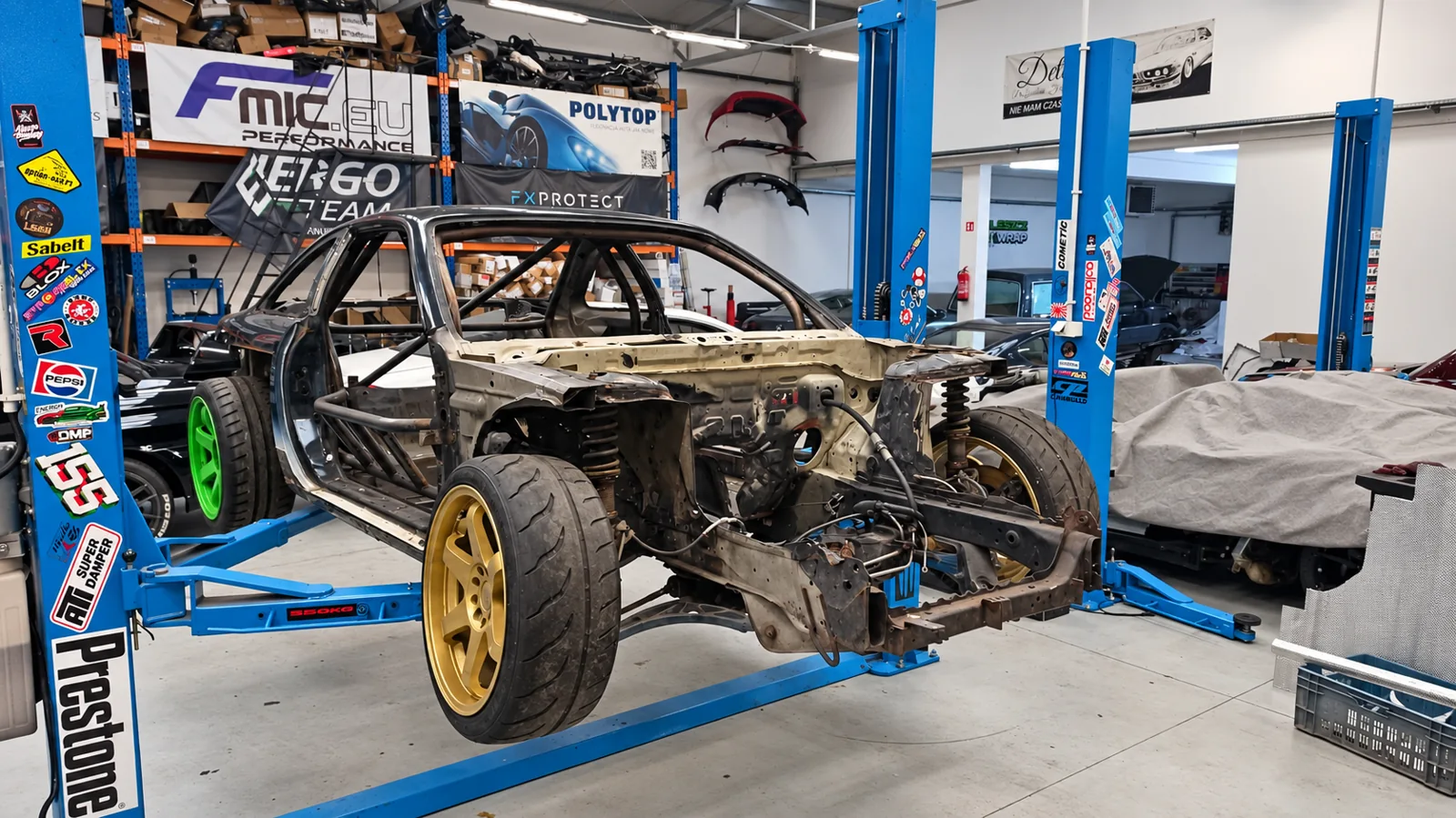 Budowa samochodu motorsportowego w TURBO BROS